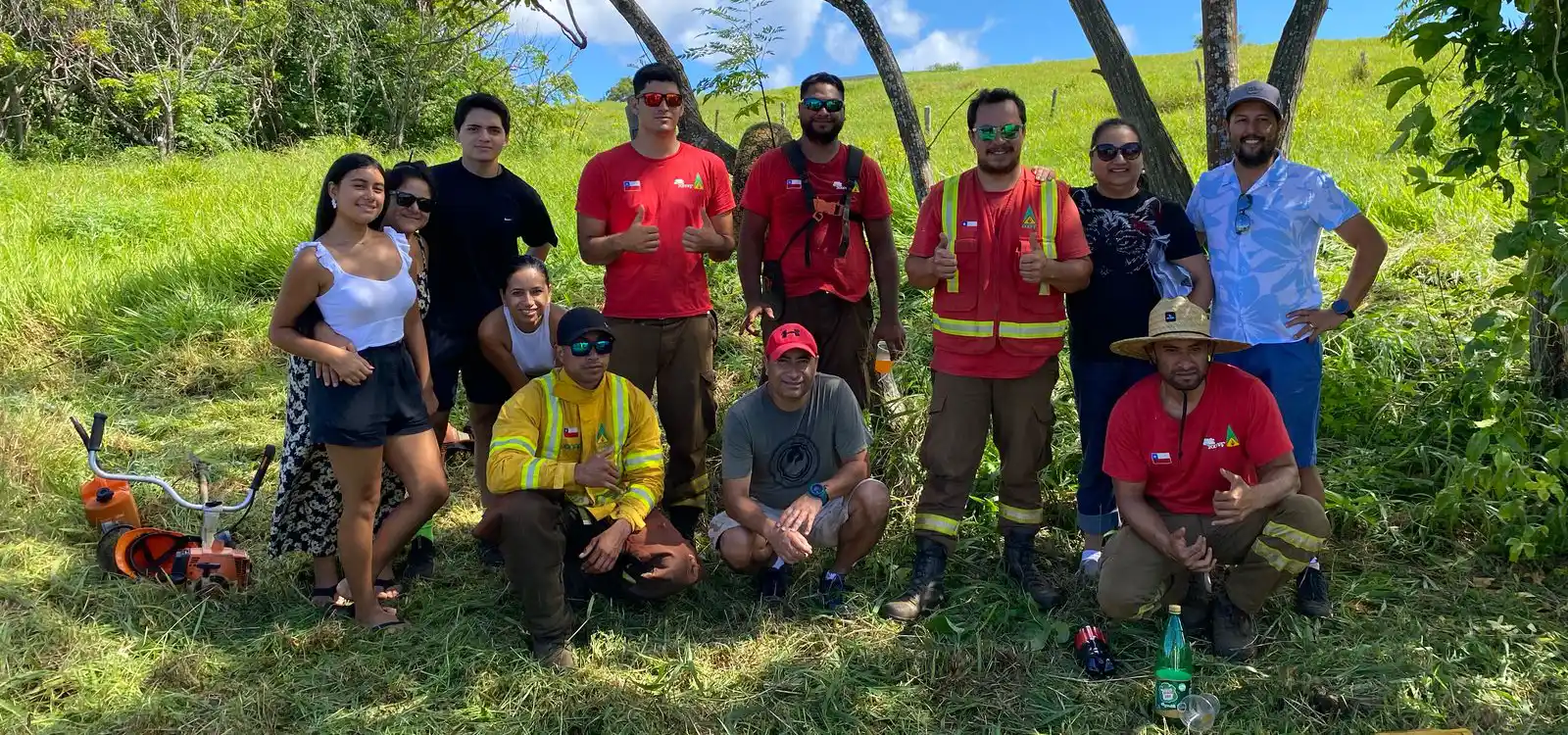 Maunga o Uta en Rapa Nui