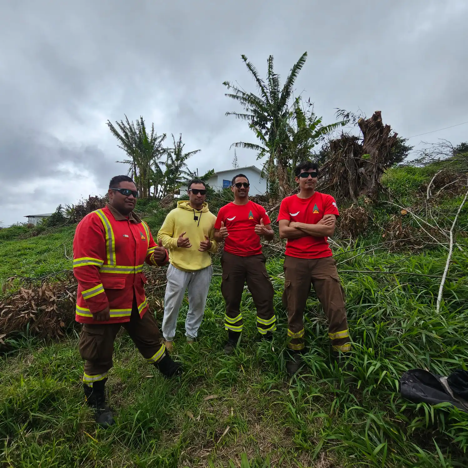 Accesos estrechos en Hanga Roa