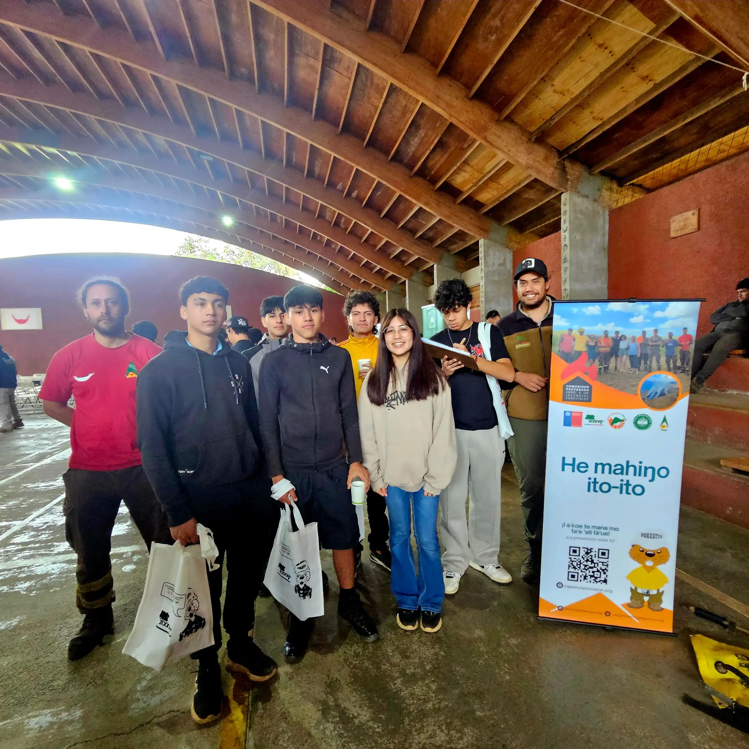 Equipamiento de brigada de incendios