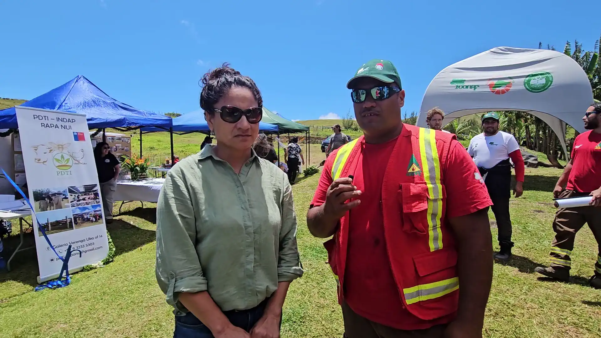 Entrevistando a la CORE Sabrina Tuki Pont