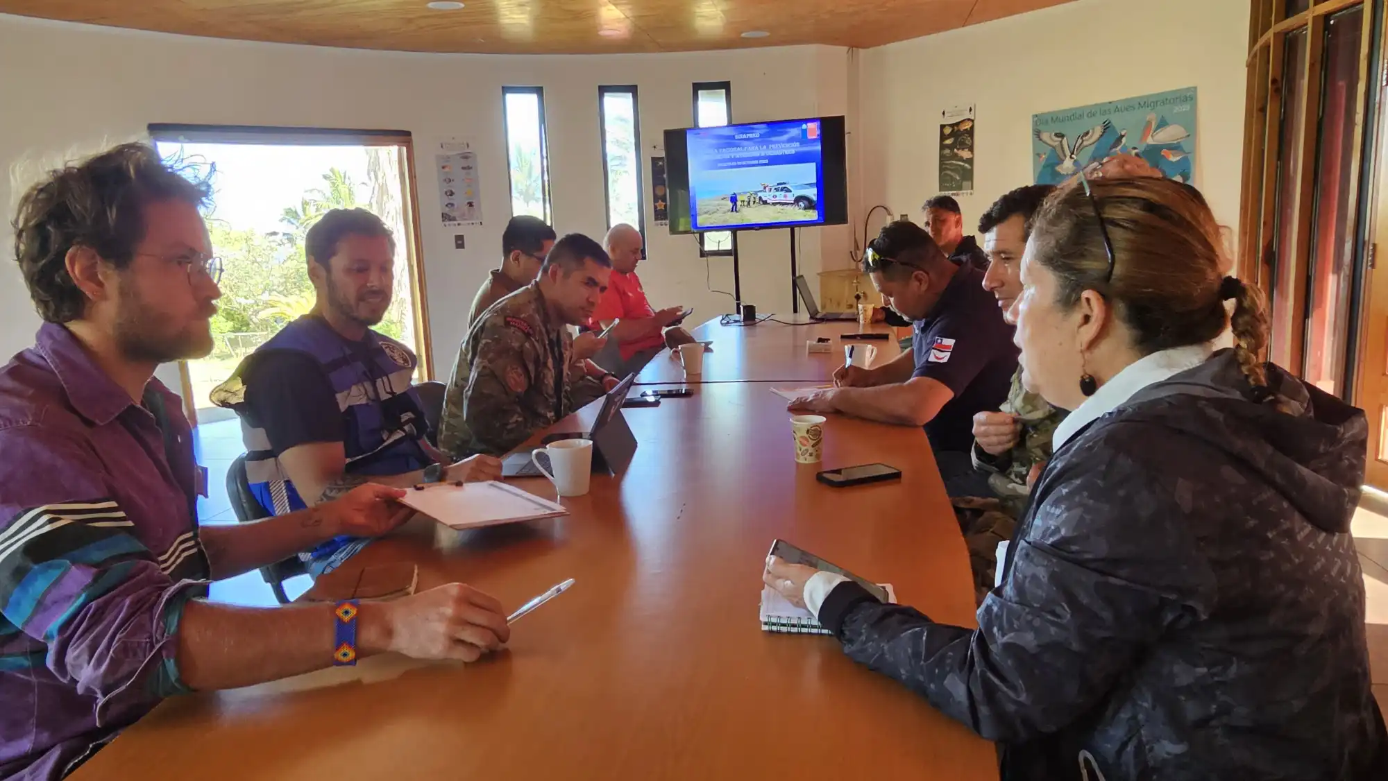 Participantes en la reunión COGRID