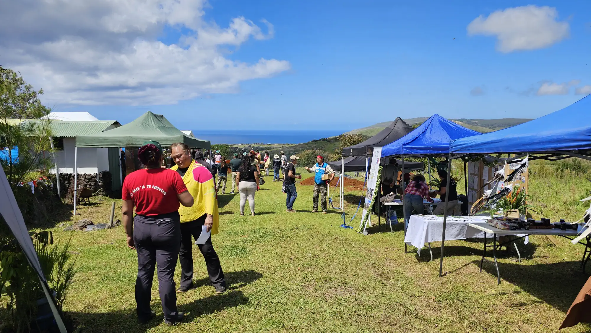 Interacción en el stand