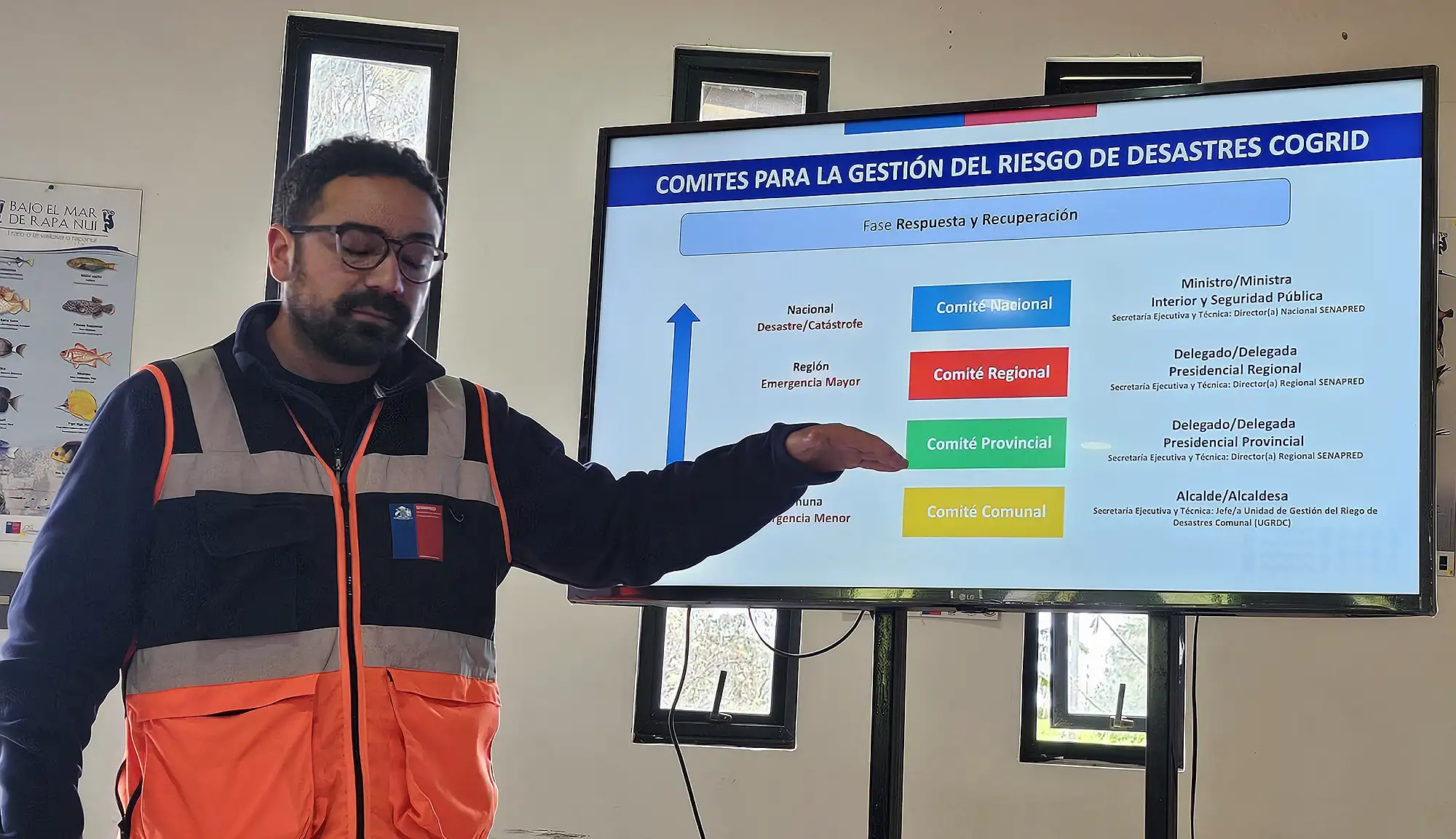 Reunión del COGRID con representantes de diversas instituciones